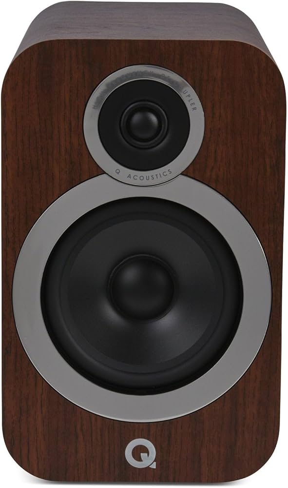 Amazon.com: Q Acoustics 3030i Bookshelf Speakers – English Walnut