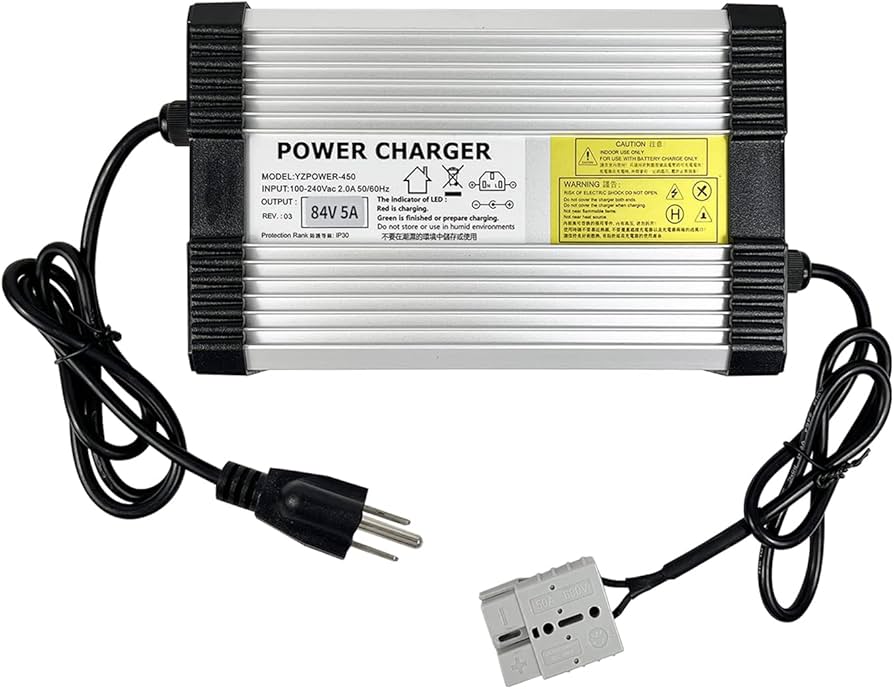 Amazon.com: YZPOWER Charger Output 84V 5A Battery Charger for
