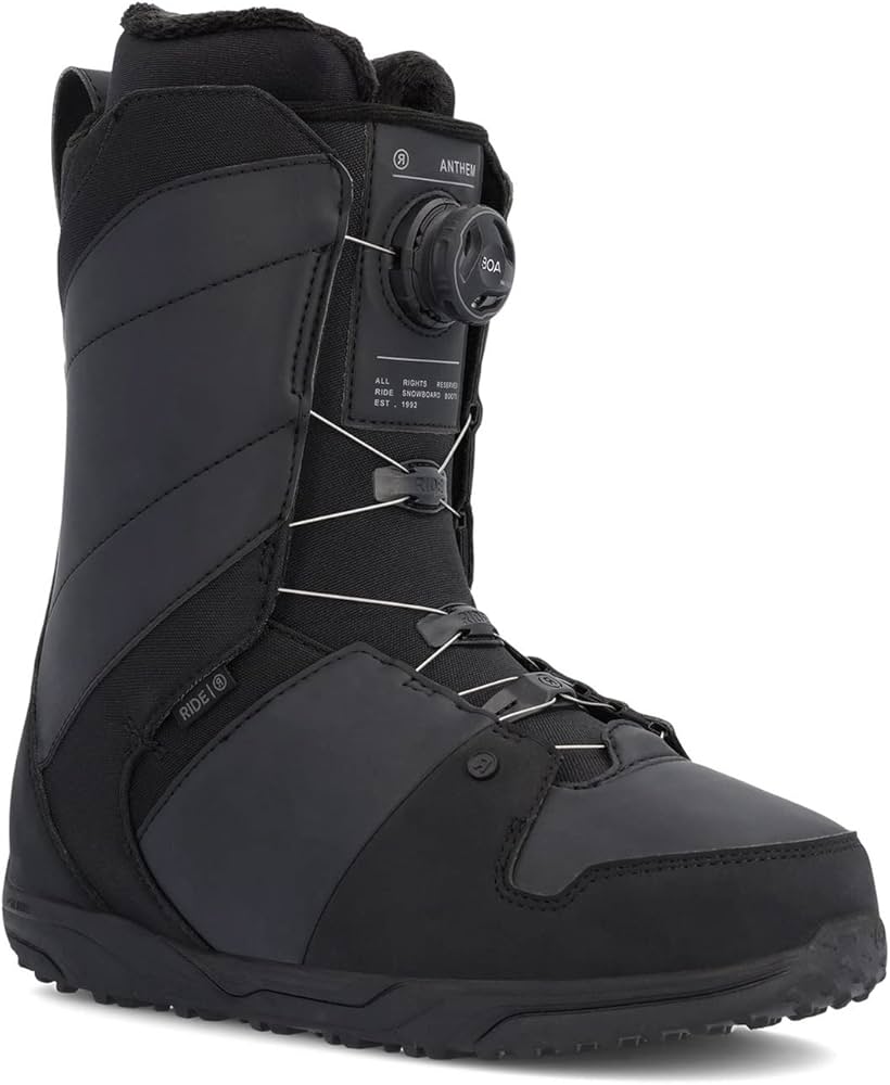 RIDE ANTHEM BOA スノーボードブーツ カモ柄 ブラック 中古美品 RIDE