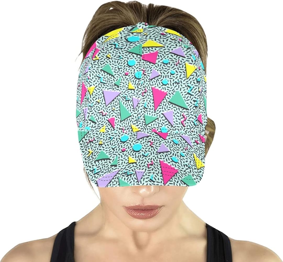 Original Memphis 80s or 90s Flat Bill Baseball Cap for Women Teens