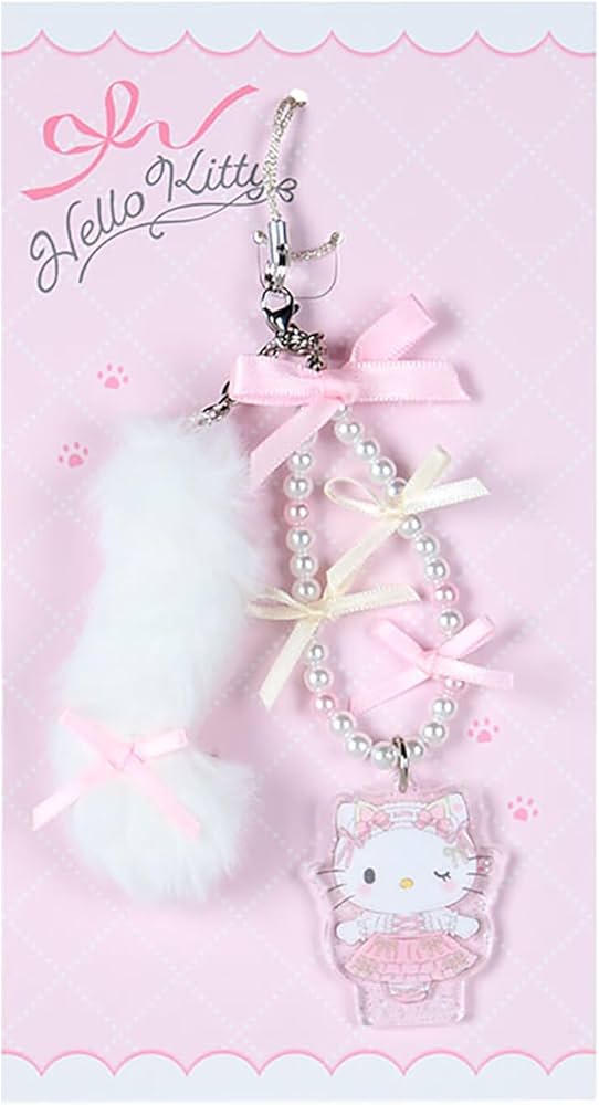 Amazon.co.jp: サンリオ(SANRIO) ストラップ（白猫バレリーナ） ハロー
