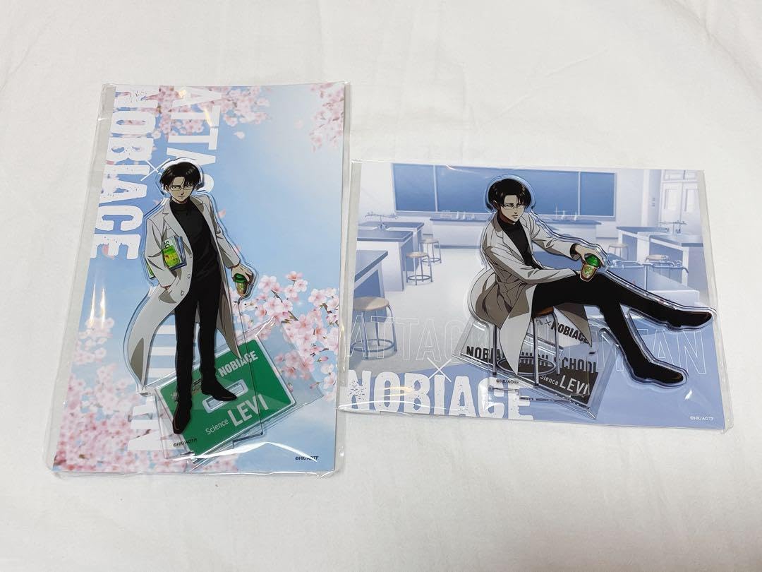 進撃の巨人 ノビエース リヴァイ ブロマイド アクスタ ポスター 奈良