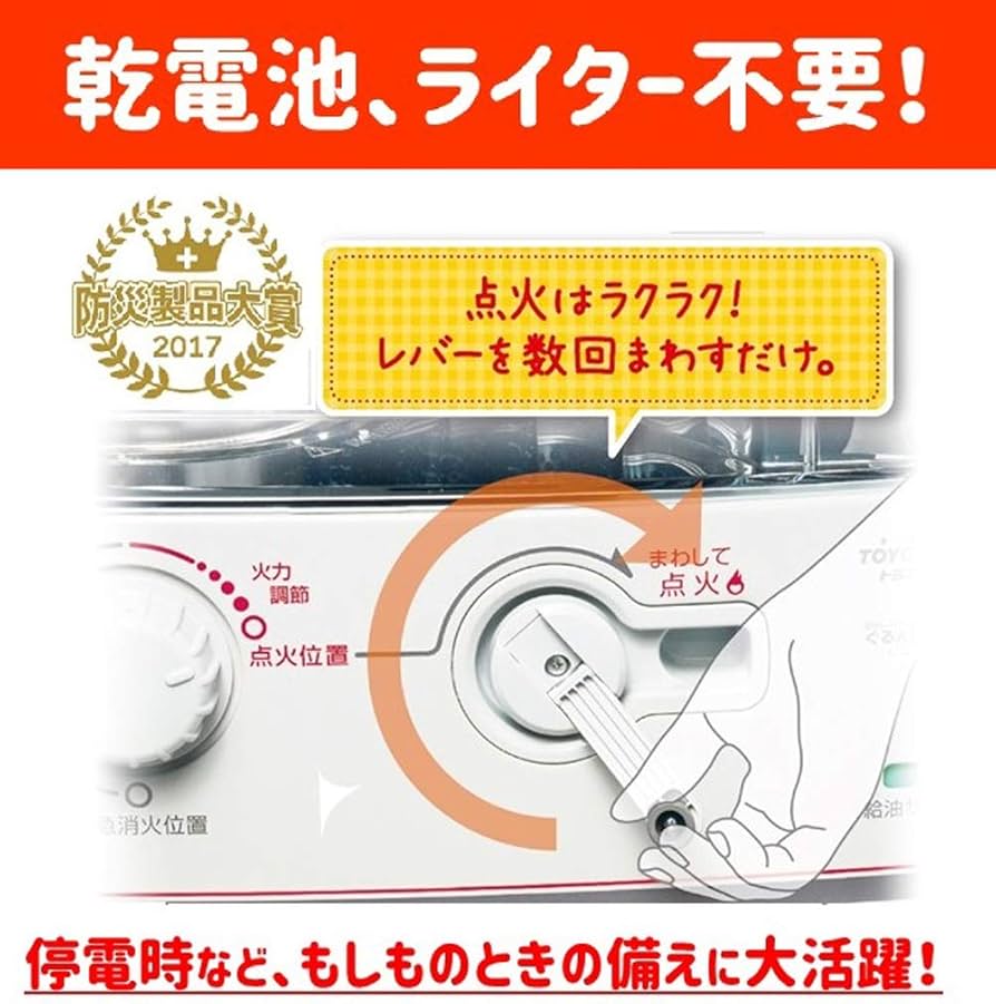 Amazon | トヨトミ 反射型ストーブ ぐるんPa 【コンクリート9畳/木造6