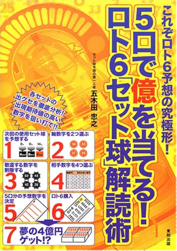 5口で億を当てる!ロト6「セット球」解読術: これぞロト6予想の究極形