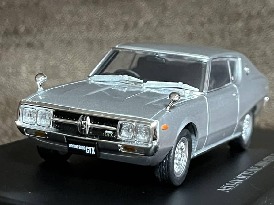 Amazon | DISM アオシマ 1/43 ケンメリ スカイライン 2000 GTX-ES Ken