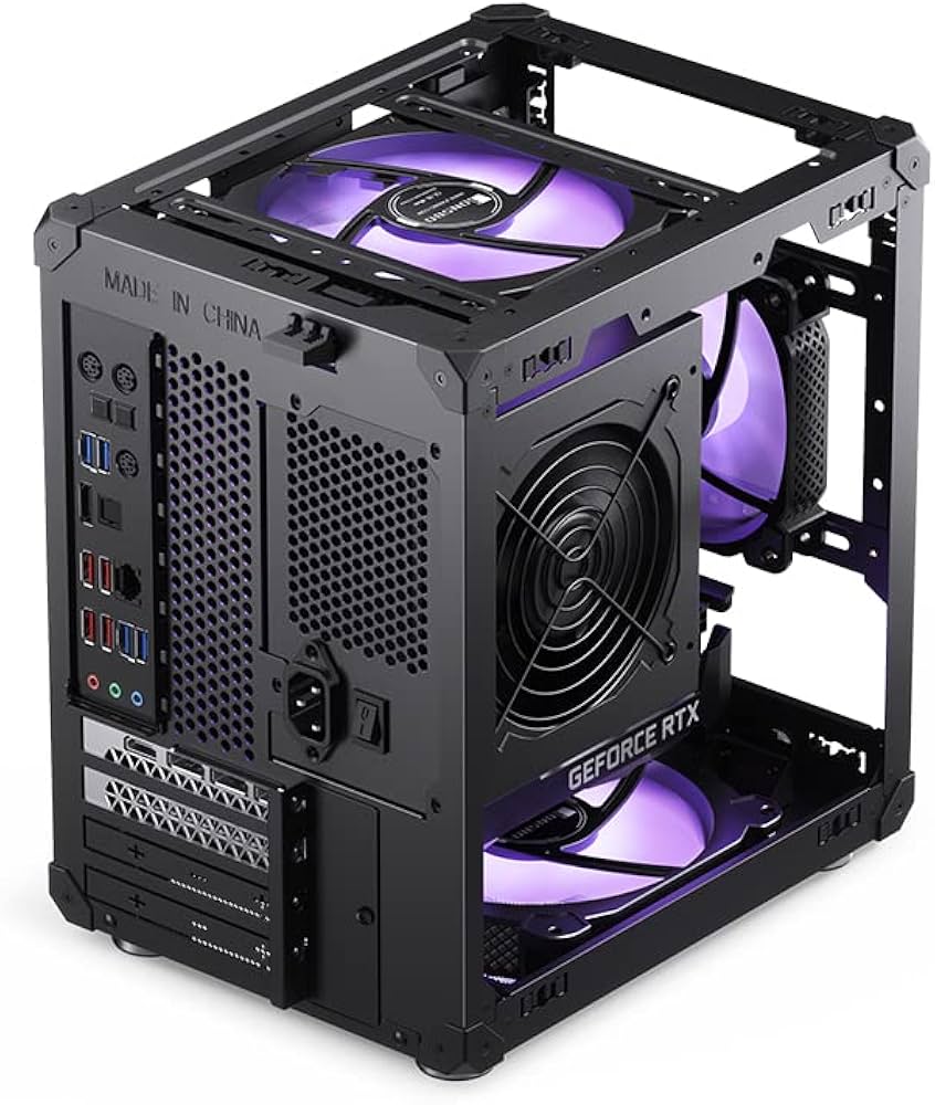 Amazon.co.jp: PCケース MESH JONSBO C6 M-ATX ケース (ブラック