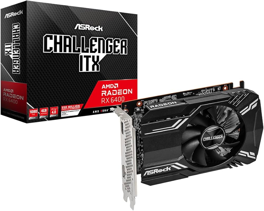 Amazon | ASRock グラフィックボード AMD Radeon RX6400 搭載モデル