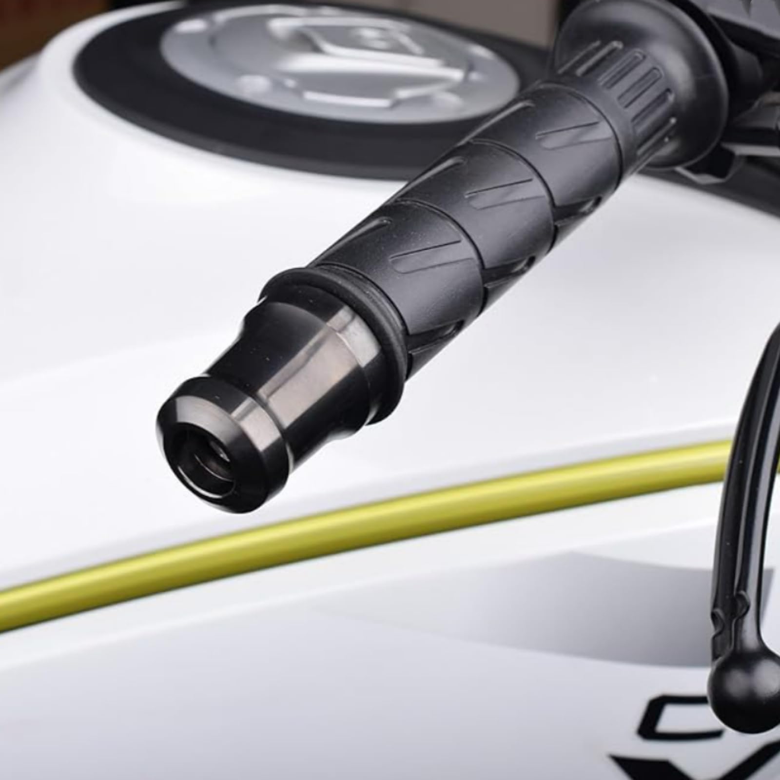 Amazon | HRuizq バイクアクセサリー ハンドルバーエンド 超重量