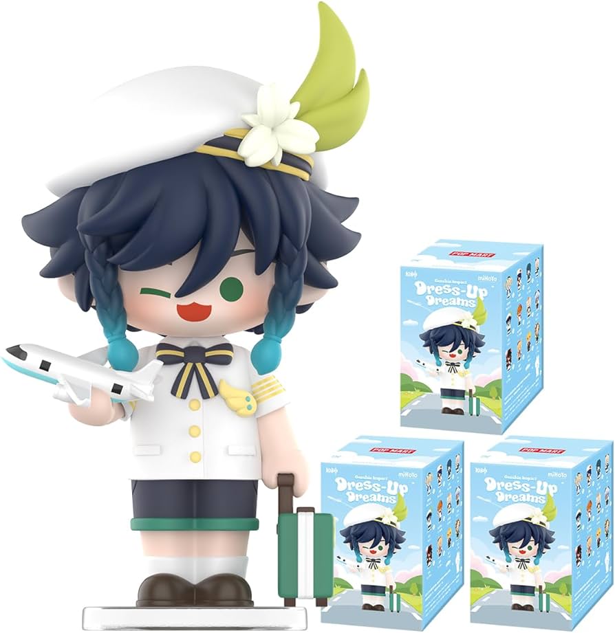 Amazon | POP MART 原神 ドレスアップ ドリーム ちびシリーズ【1ピース