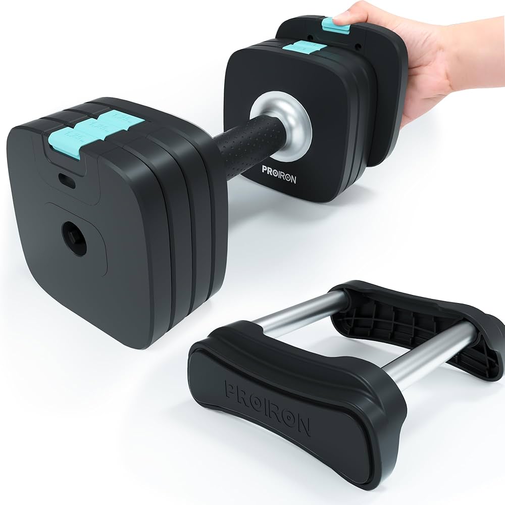 Amazon | PROIRON ダンベル10kg 可変式 ダンベル10キロ 可変 鉄アレイ