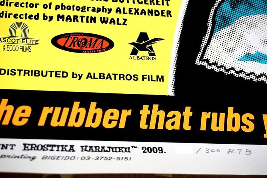 Amazon | ロッキンジェリービーン キラーコンドーム ポスター | アニメ