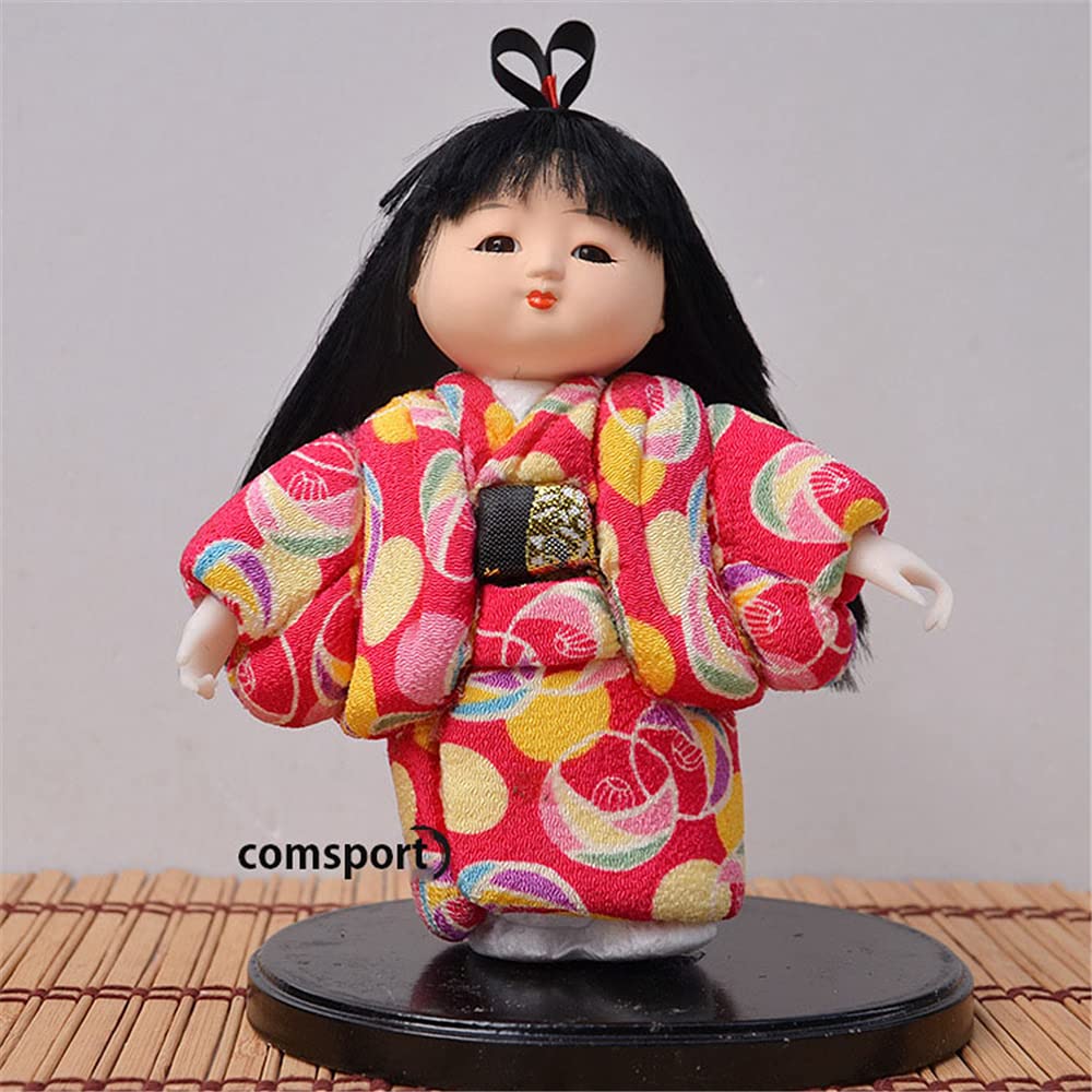 Amazon | 【日本のおみやげ】【日本のお土産】市松人形 日本人形舞踊