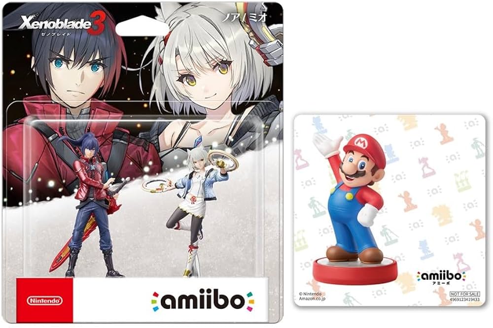 Amazon.co.jp: amiibo ダブルセット［ノア／ミオ］(ゼノブレイド