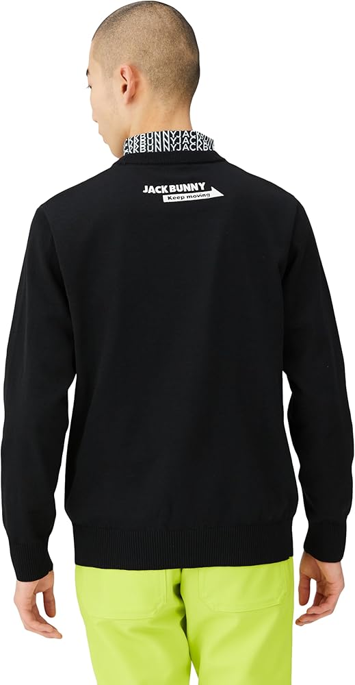 Amazon | [ジャックバニー] メンズ クルーネック ニットプルオーバー