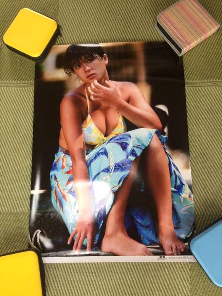 Amazon.co.jp: 河合奈保子 再会の夏 応募者限定 ポスター : おもちゃ