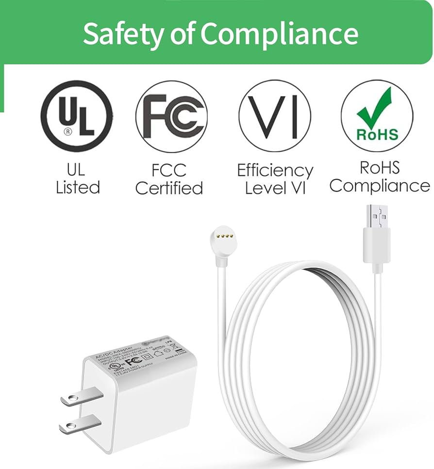 Amazon.com: Security-01 Power Adapter for Google Nest Cam (Battery