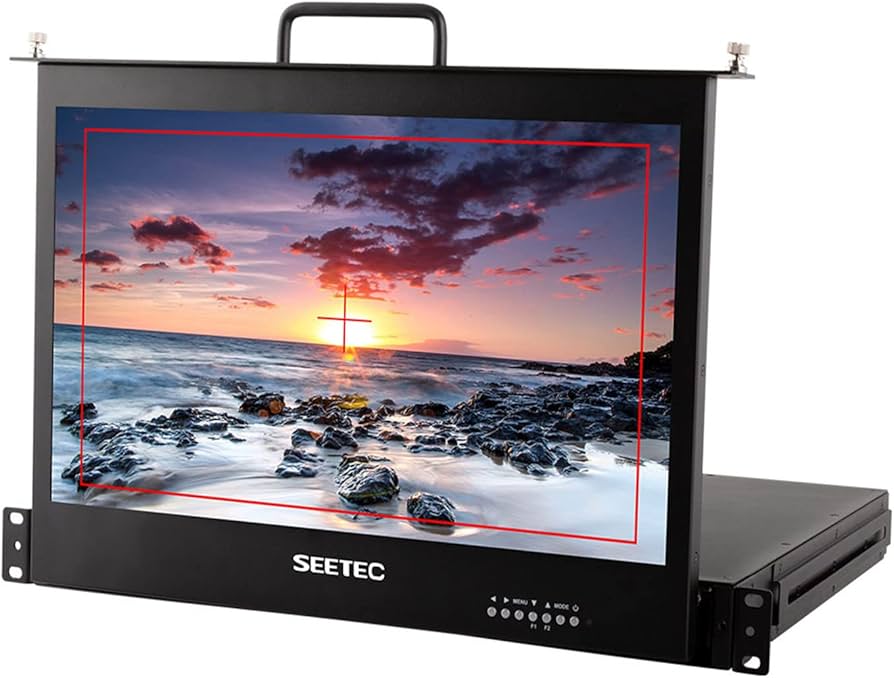 Amazon.com: SEETEC 17.3 Inch 1RU Pull Out Rack Mount Monitor Full