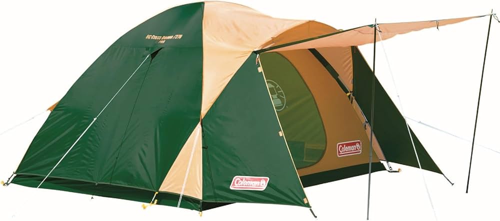 Amazon.co.jp: Coleman Tent BC Cross Dome 270 Green For 4-5 People