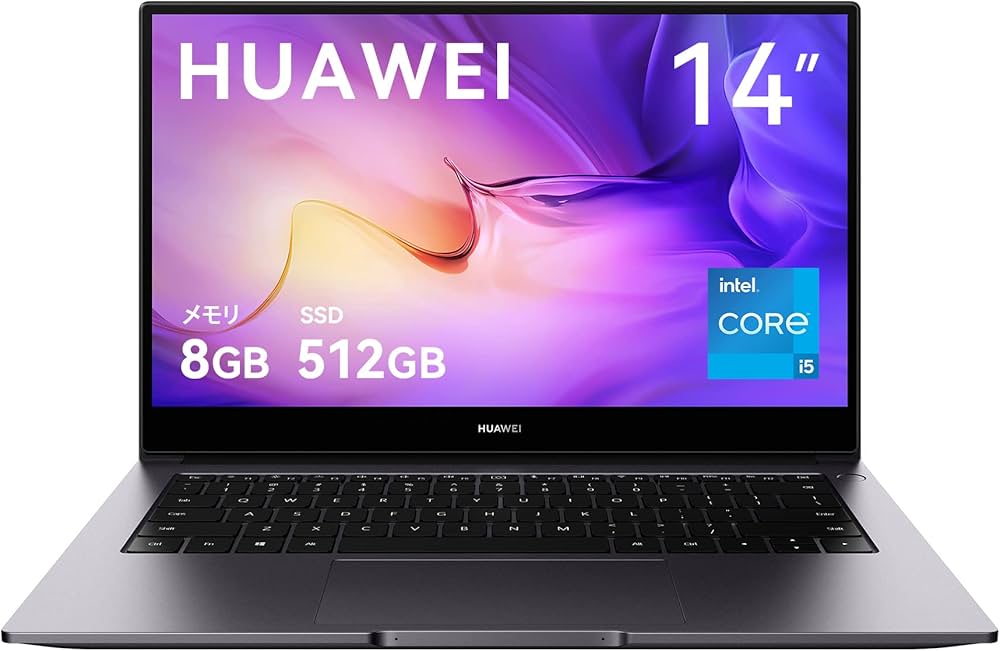 Amazon.co.jp: HUAWEI MateBook D 14 ノートパソコン Win11 14インチ