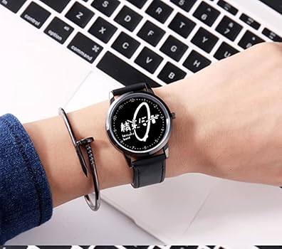 Amazon.co.jp: QAV ぼっち・ざ・ろっく 腕時計 クォーツ時計 結束