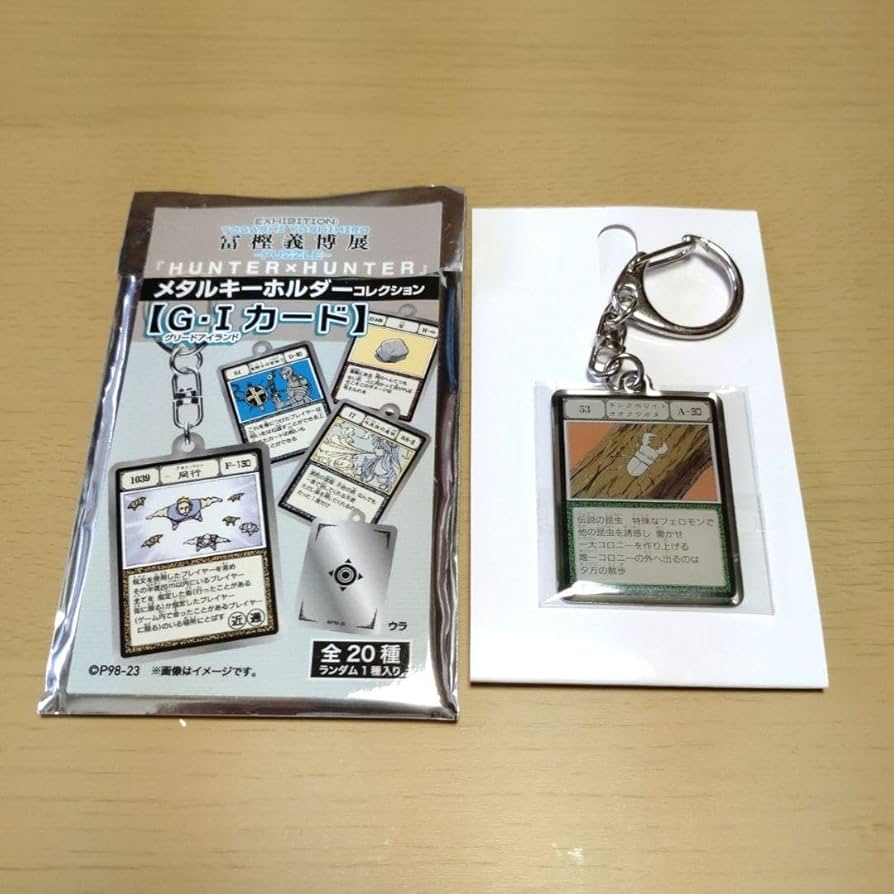 Amazon.co.jp: 冨樫義博展GIカードメタルキーホルダー ハンター