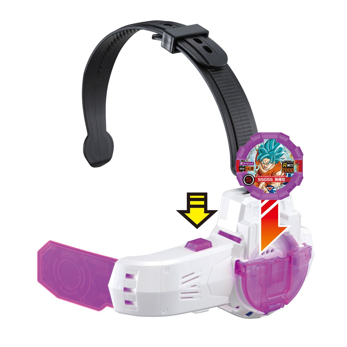 Amazon.co.jp: ドラゴンボール超 ライジングスカウター バイオレット