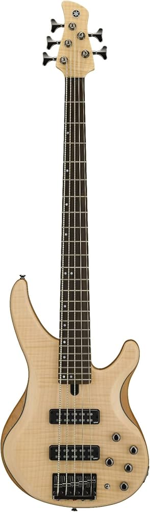 Amazon.com: Yamaha TRBX605 5-String Flamed Maple Bass Guitar