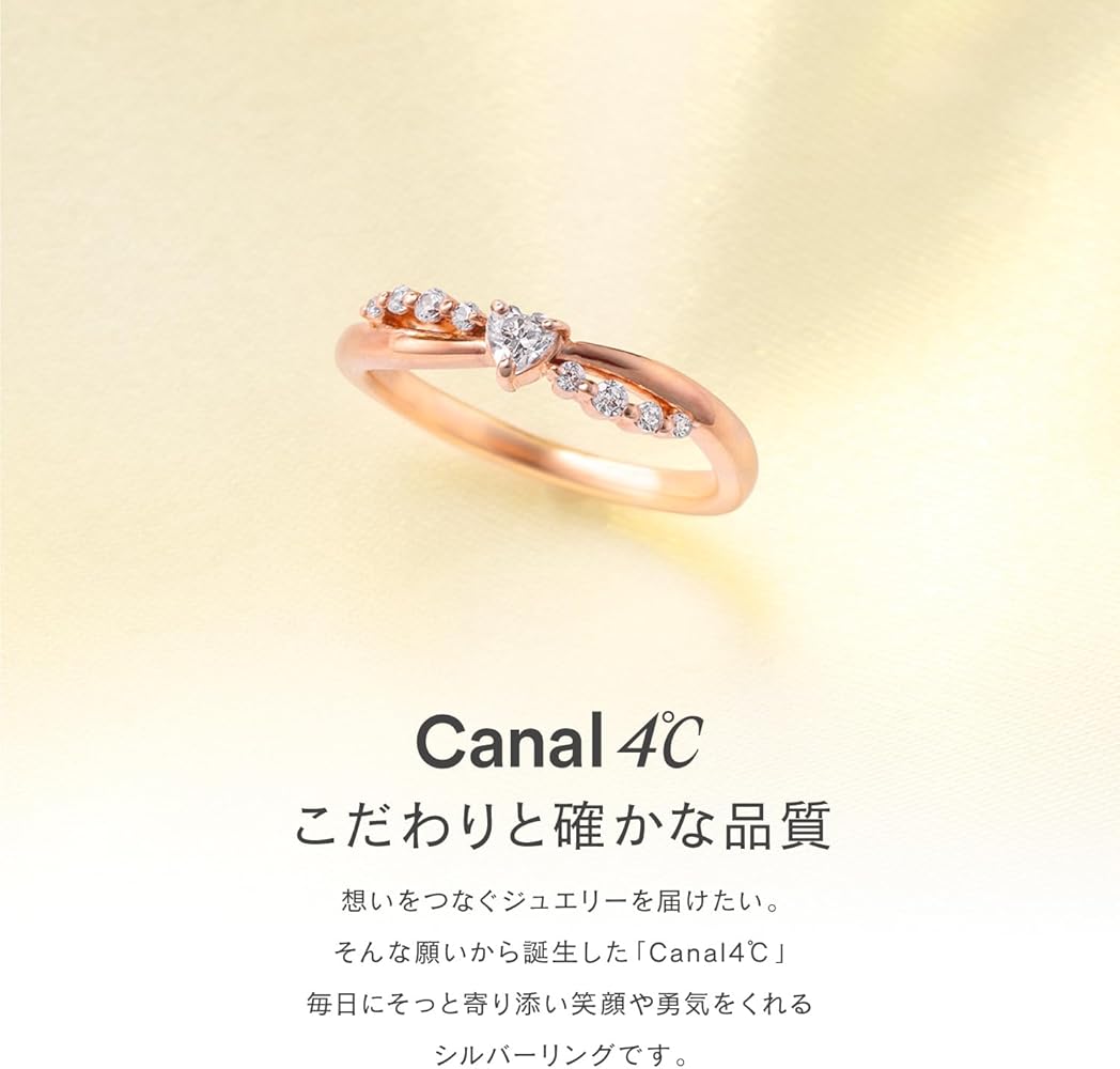 Amazon | [カナルヨンドシー] シルバー(SV) リング 7号 151534141002