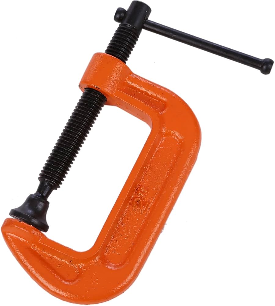 Amazon | シャコ万力 50mm 12個セット バーコ型 強力型 C型クランプ