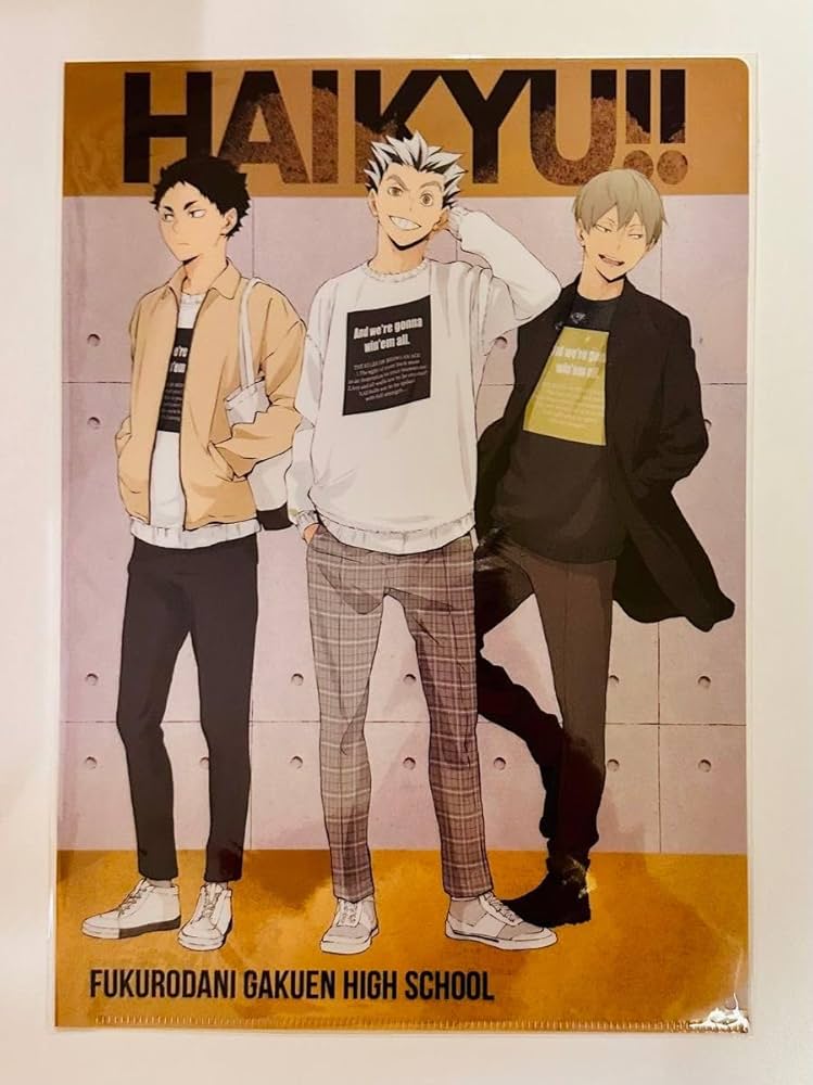 Amazon.co.jp: ハイキュー Day off クリアファイル 木兎光太郎 赤葦京