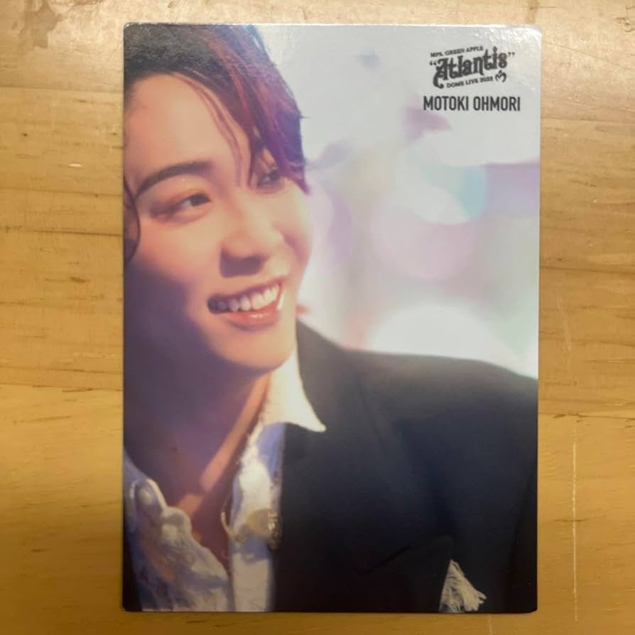 Amazon.co.jp: Mrs. GREEN APPLE フォトカード 大森元貴 031 : おもちゃ