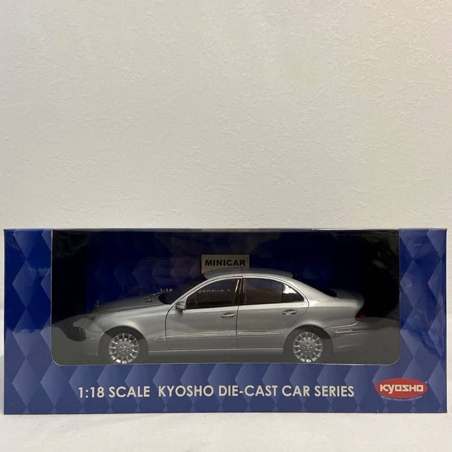 Amazon | KYOSHO 1/18 Mercedes Benz E-Class Silver 京商 メルセデス