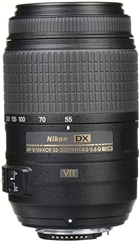 Amazon.com : Nikon AF-S DX NIKKOR 55-300mm f/4.5-5.6G ED VR Lens