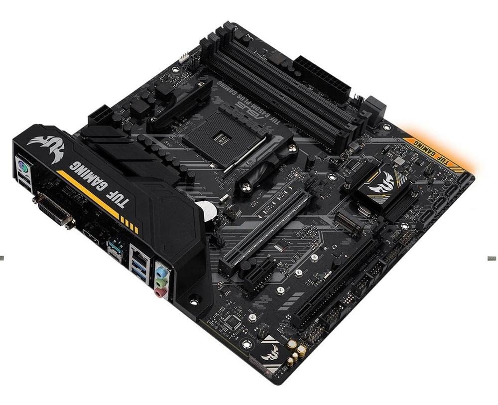 Amazon | ASUS AMD B450 搭載 AM4 対応 マザーボード TUF B450M-PLUS