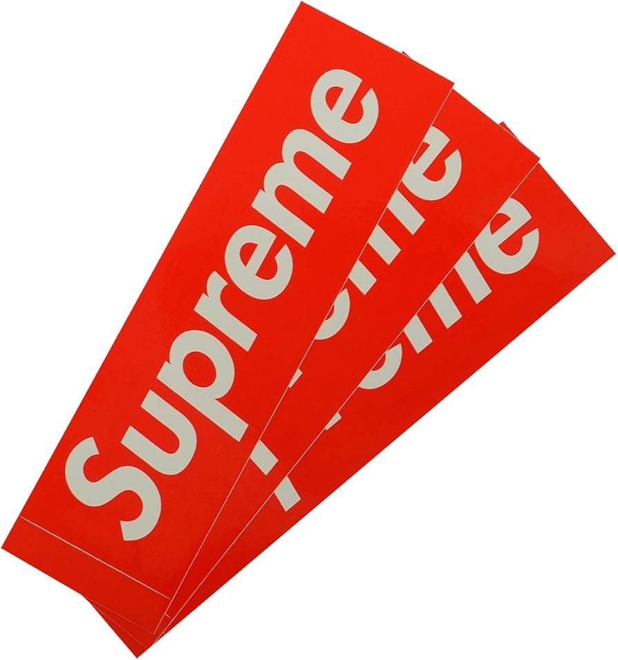Amazon | Supreme シュプリーム ステッカー 10枚セット ボックスロゴ