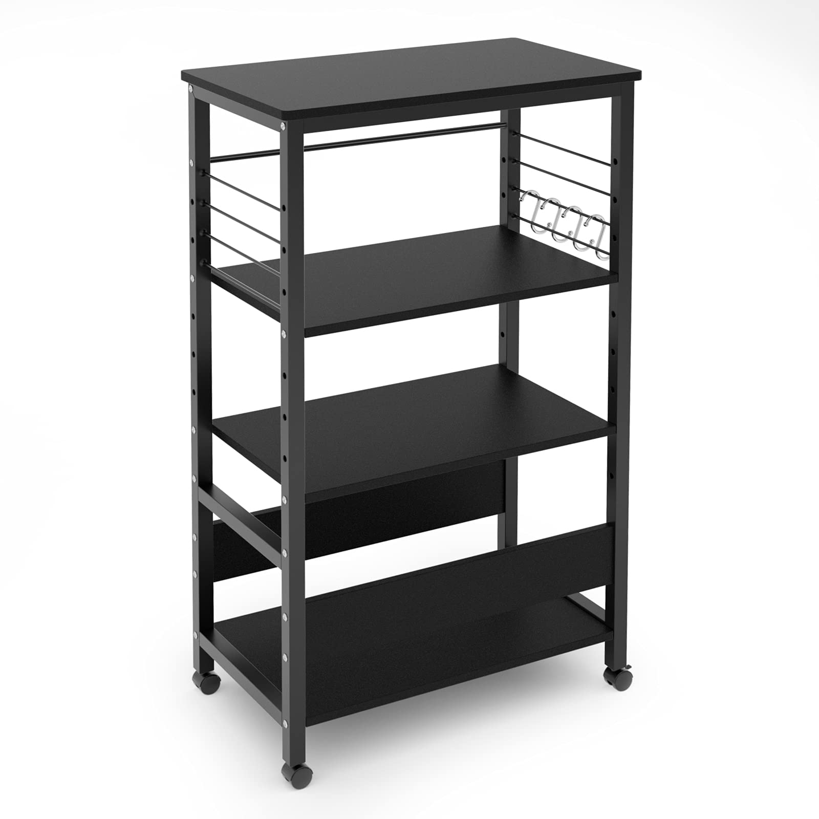 Amazon.co.jp: DEWEL パソコン ワゴン cpuラック キャスター付き 幅60