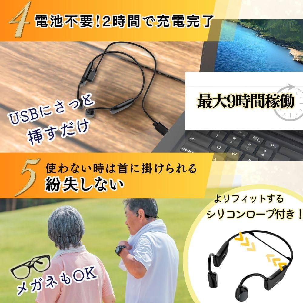 Amazon.co.jp: 【MIMIKKO みみっこ 集音器】 集音器 骨伝導 しゅうおん