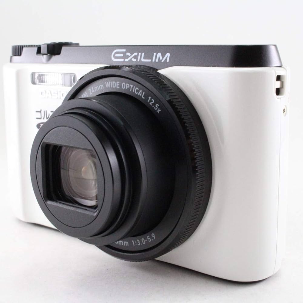 Amazon | CASIO デジタルカメラ EXILIM EX-FC400SWE 石川遼プロの