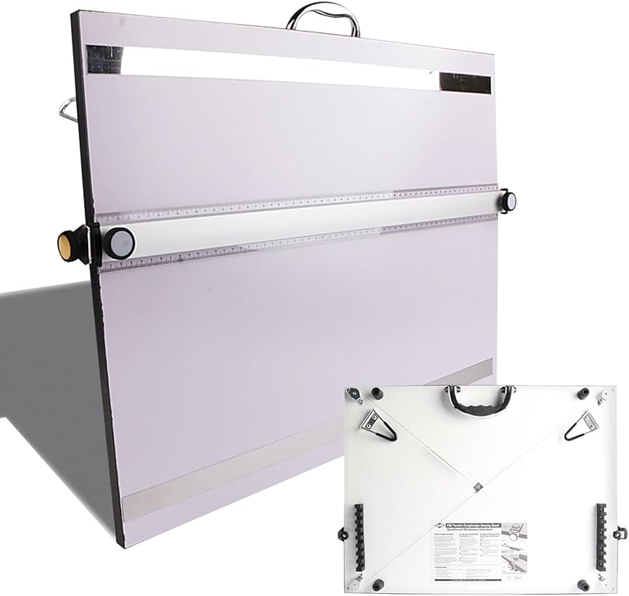 Amazon.co.jp: 製図板 建築士 A2 建築製図板 平行定規 マグネット製図