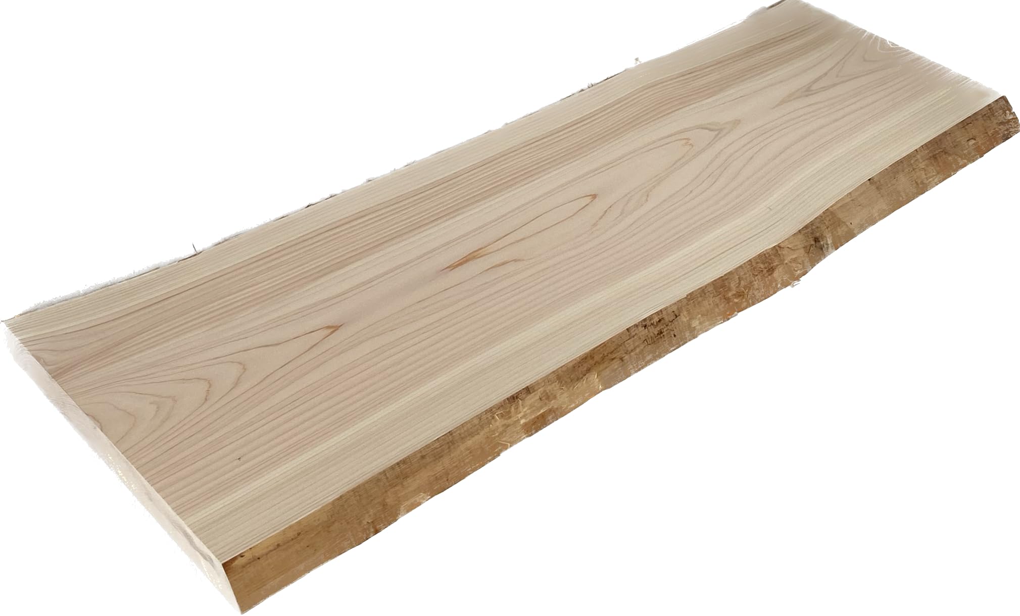 Amazon.co.jp: 一枚板 無垢 ひのき 檜 桧 棚板 棚 カウンター 机 天板