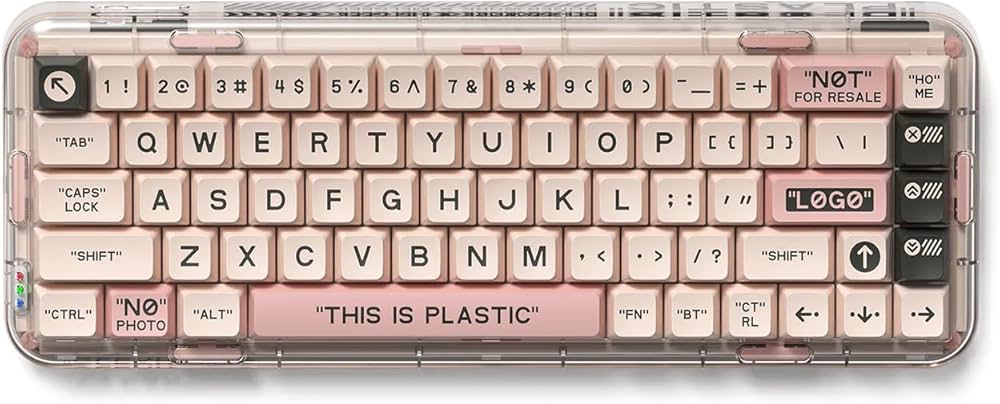 Amazon | MelGeek Mojo68 メカニカルキーボード Bluetooth 2.4G USB