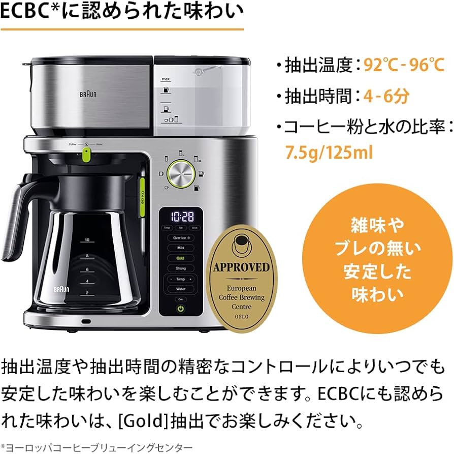 Amazon | ブラウン マルチサーブ コーヒーメーカー KF9170SI | Braun