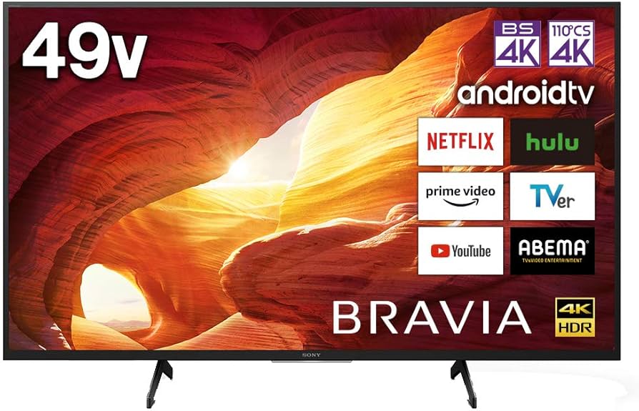 Amazon.co.jp: ソニー 49V型 4K 液晶 テレビ ブラビア KJ-49X8000H