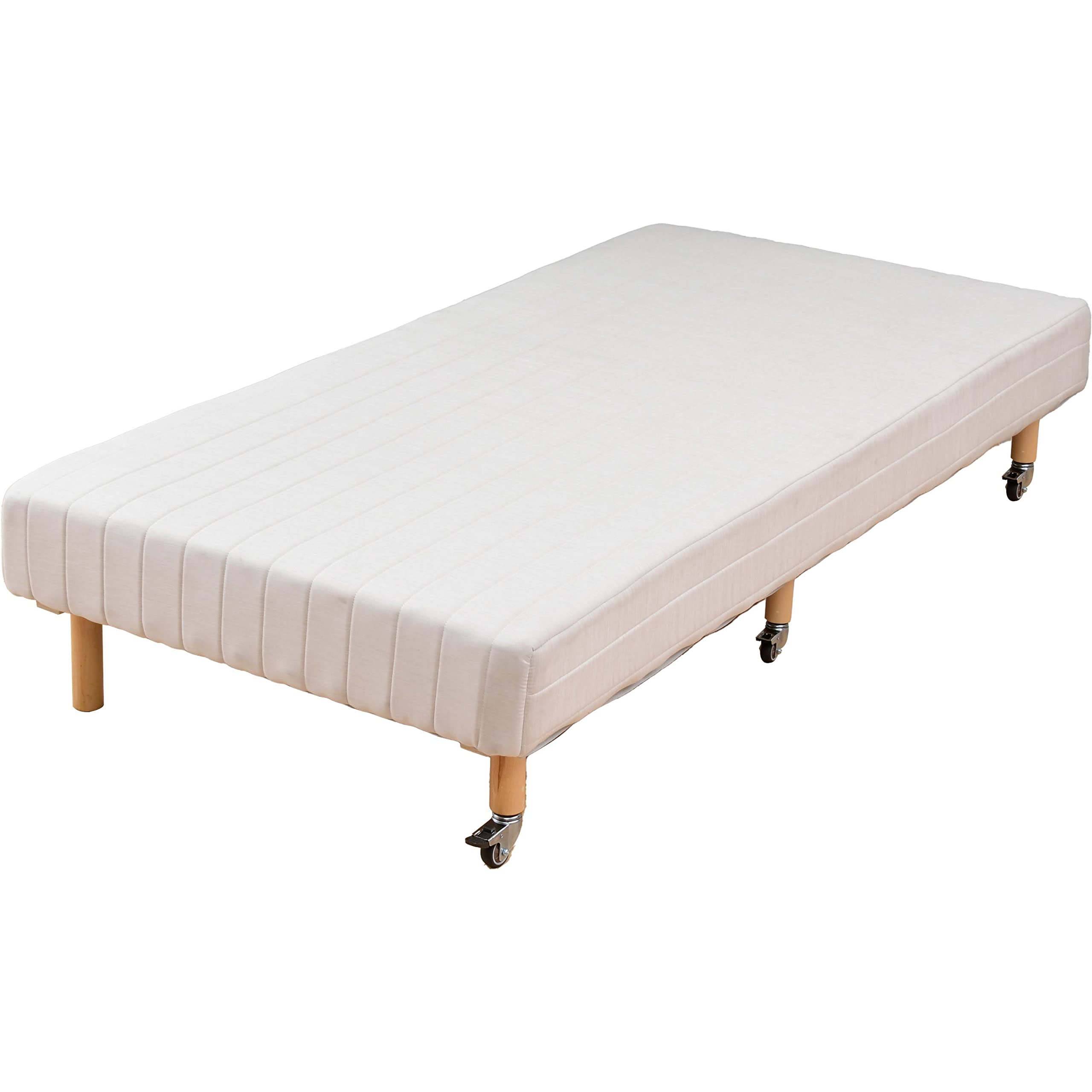 Amazon｜山善(YAMAZEN) 脚付きマットレス キャスター付き ベッド