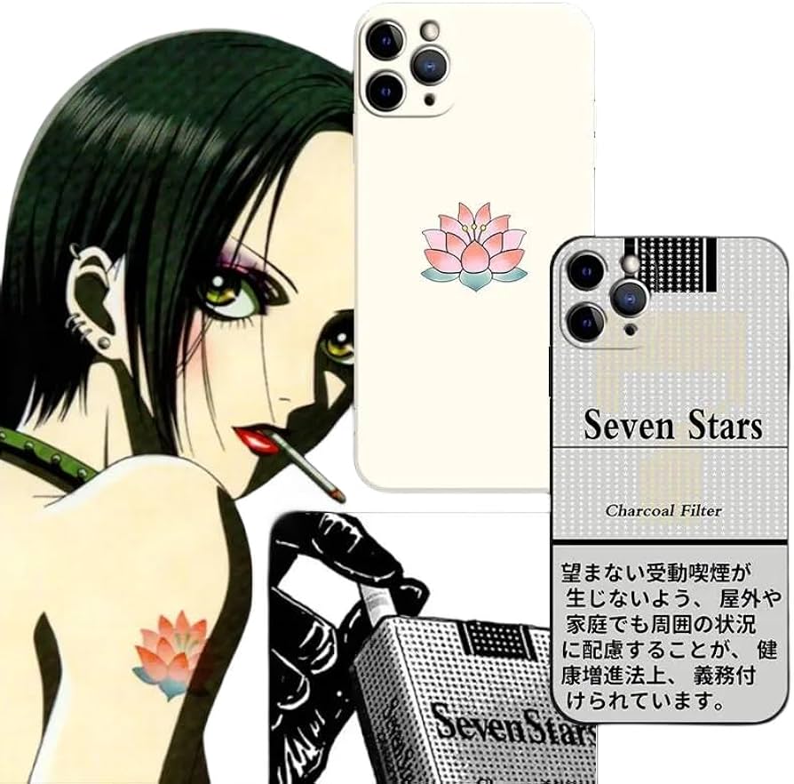 Amazon.co.jp: ZYNE 大崎ナナ 同型 蓮 sevenstars タバコ スマホケース