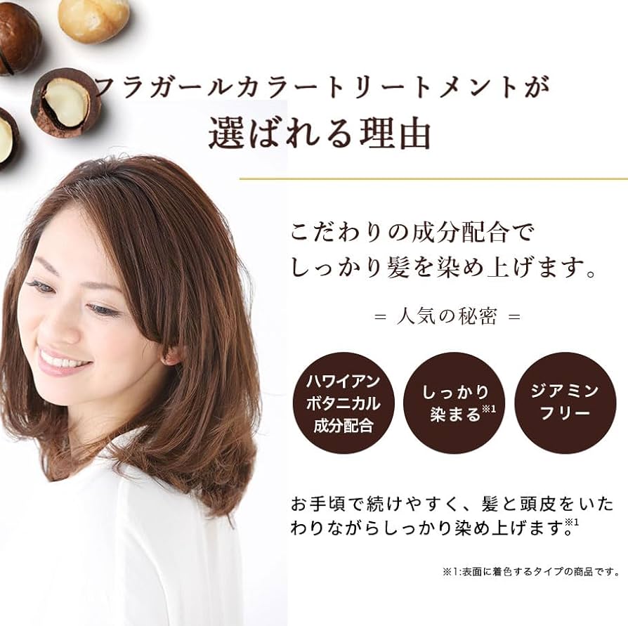 Amazon | フラガールカラートリートメント ローズブラウン【同色2本