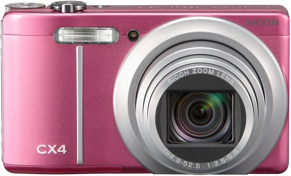 Amazon.co.jp: RICOH CX4 Digital Camera, Purple Pink, CX4PP, 10