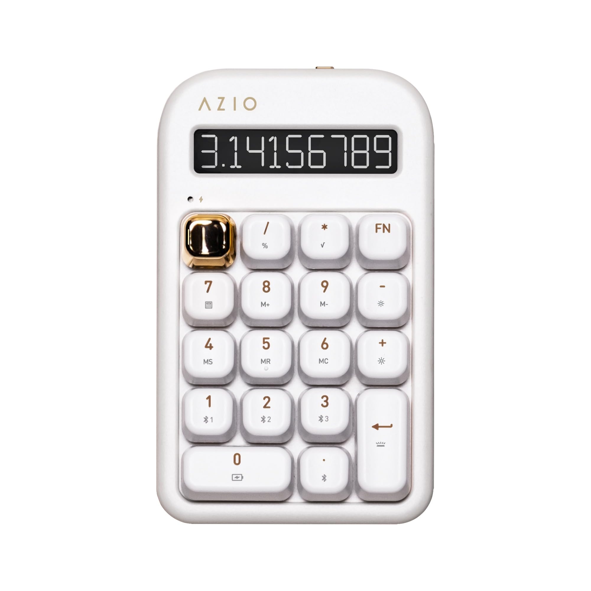 Amazon.co.jp: Azio IZO Numpad Blanc : 文房具・オフィス用品