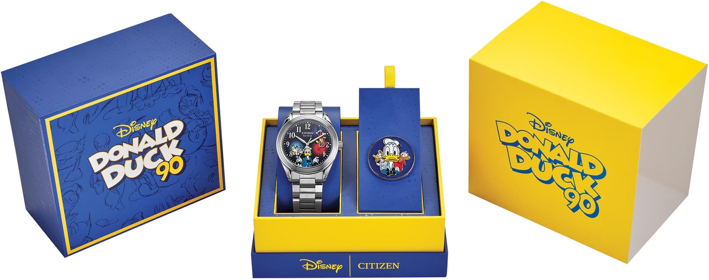 Amazon.com: Citizen Men's Eco Drive Disney Feisty Donald Duck 90th