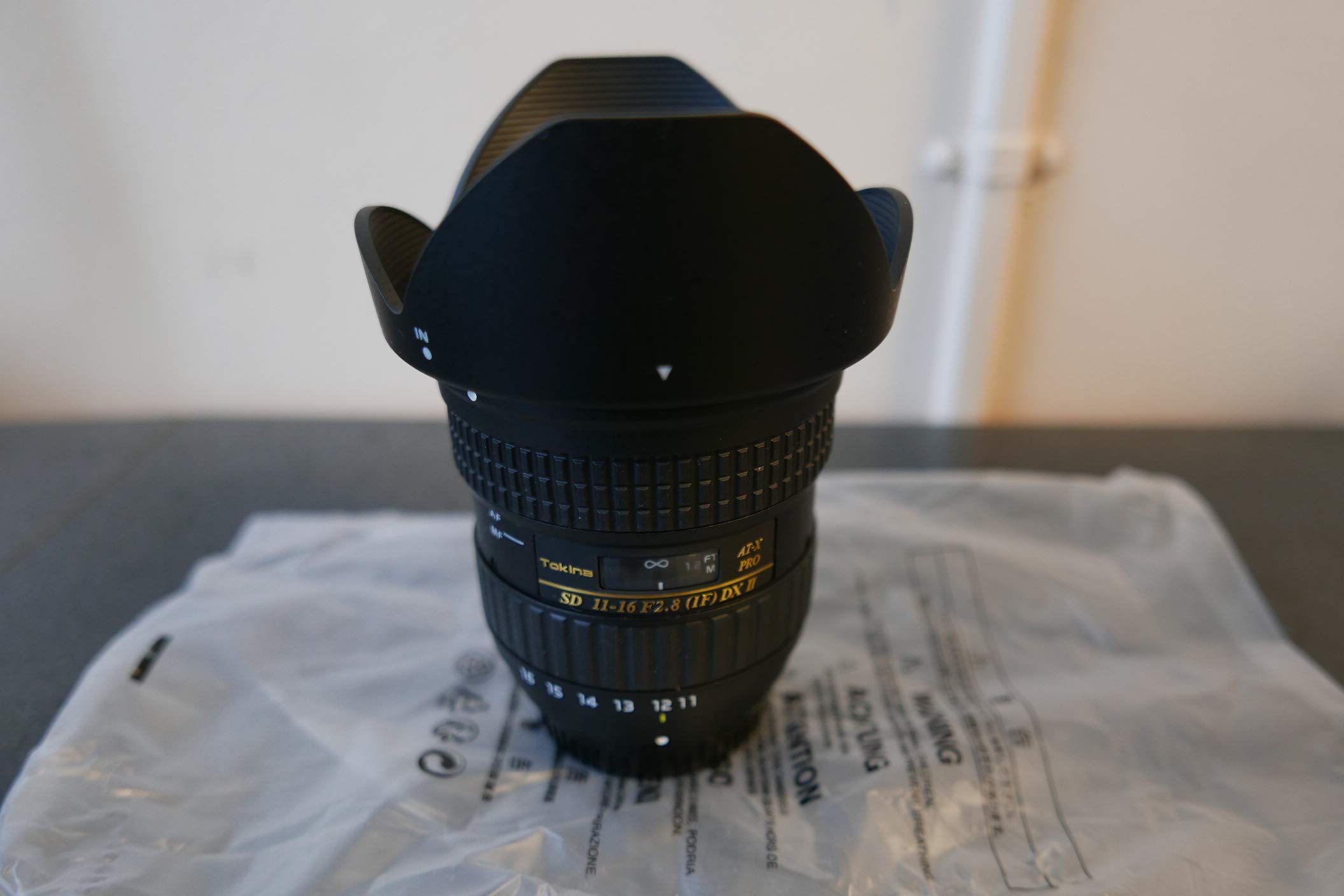 Amazon.com : Tokina AT-X 116 PRO DX-II 11-16mm f/2.8 Lens for